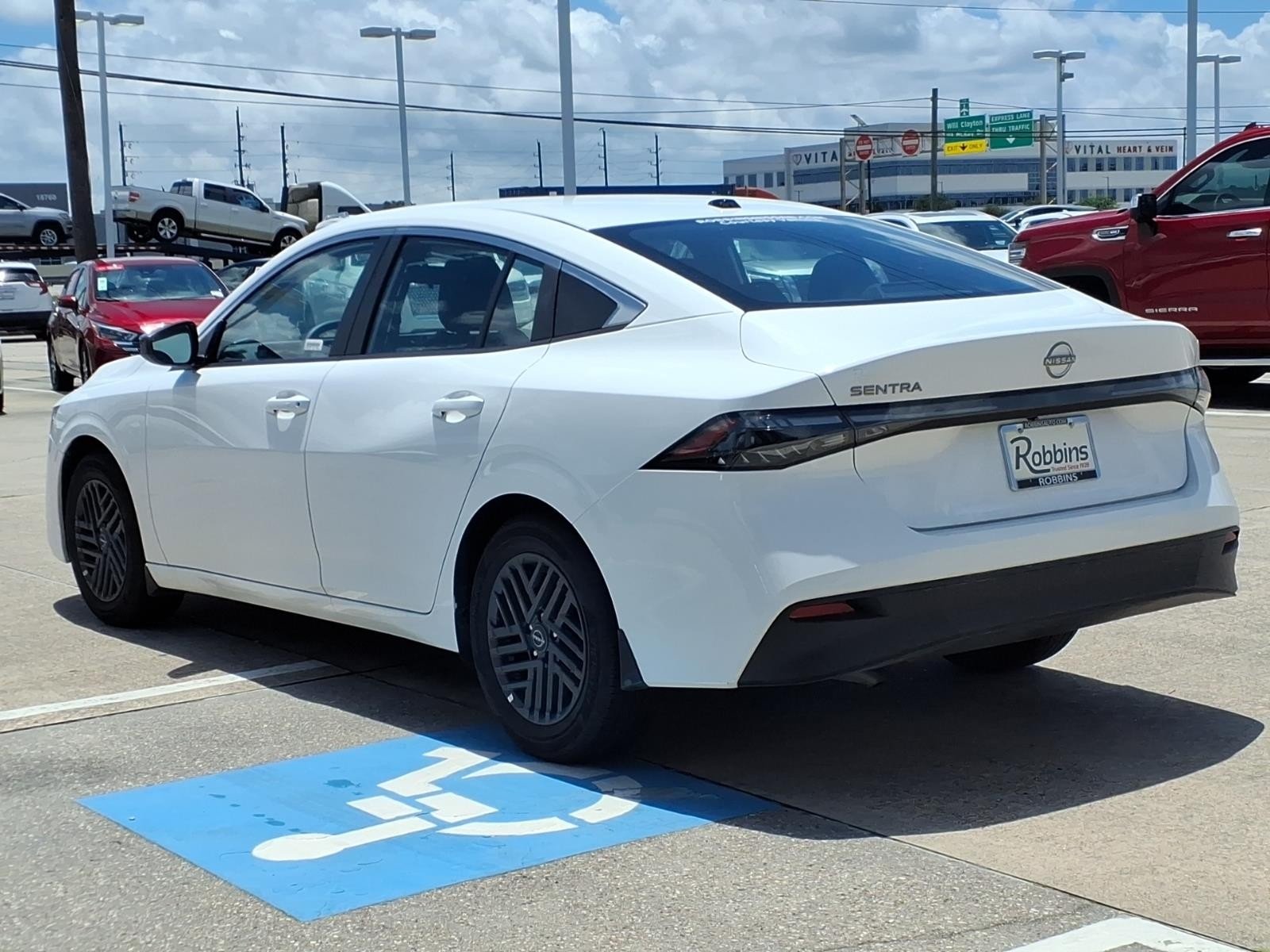 2026 Nissan Sentra SV White at Robbins Nissan