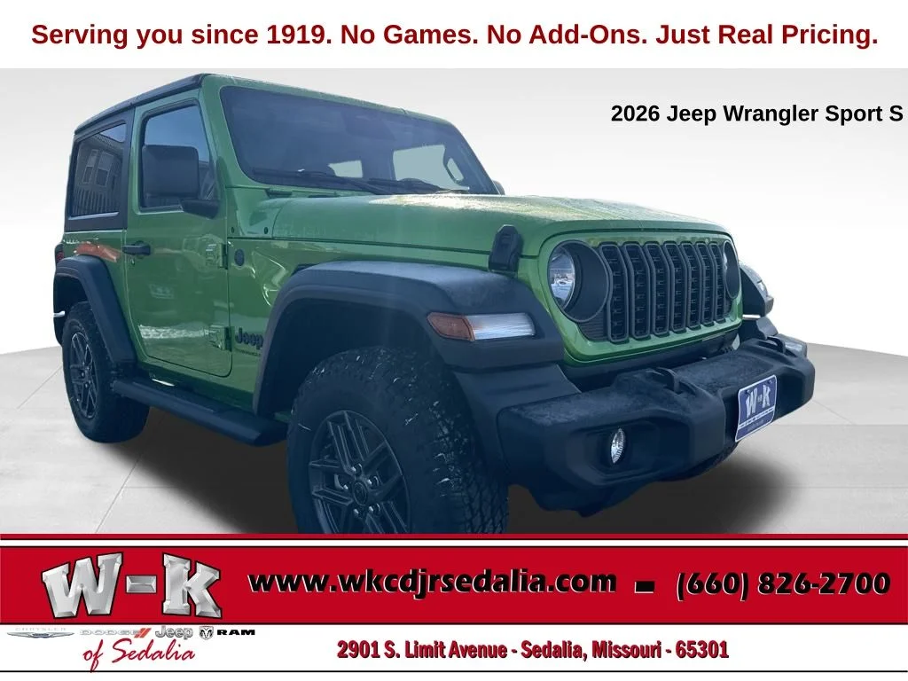 2026 Jeep Wrangler Sport S's photo