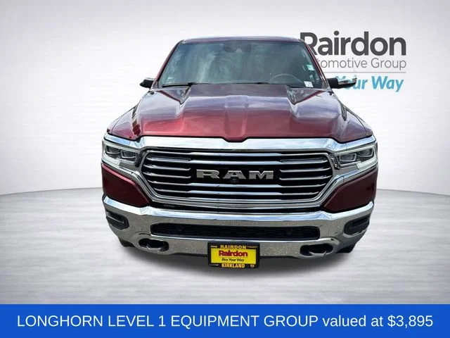 Used 2020 Delmonico Red Pearlcoat Ram Laramie Longhorn image 2