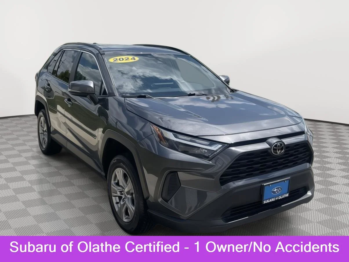 Used 2024 Magnetic Gray Metallic Toyota XLE image 1