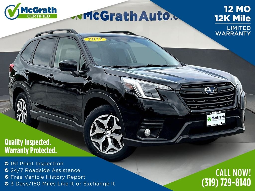 Used 2022 Black Subaru Premium image 1