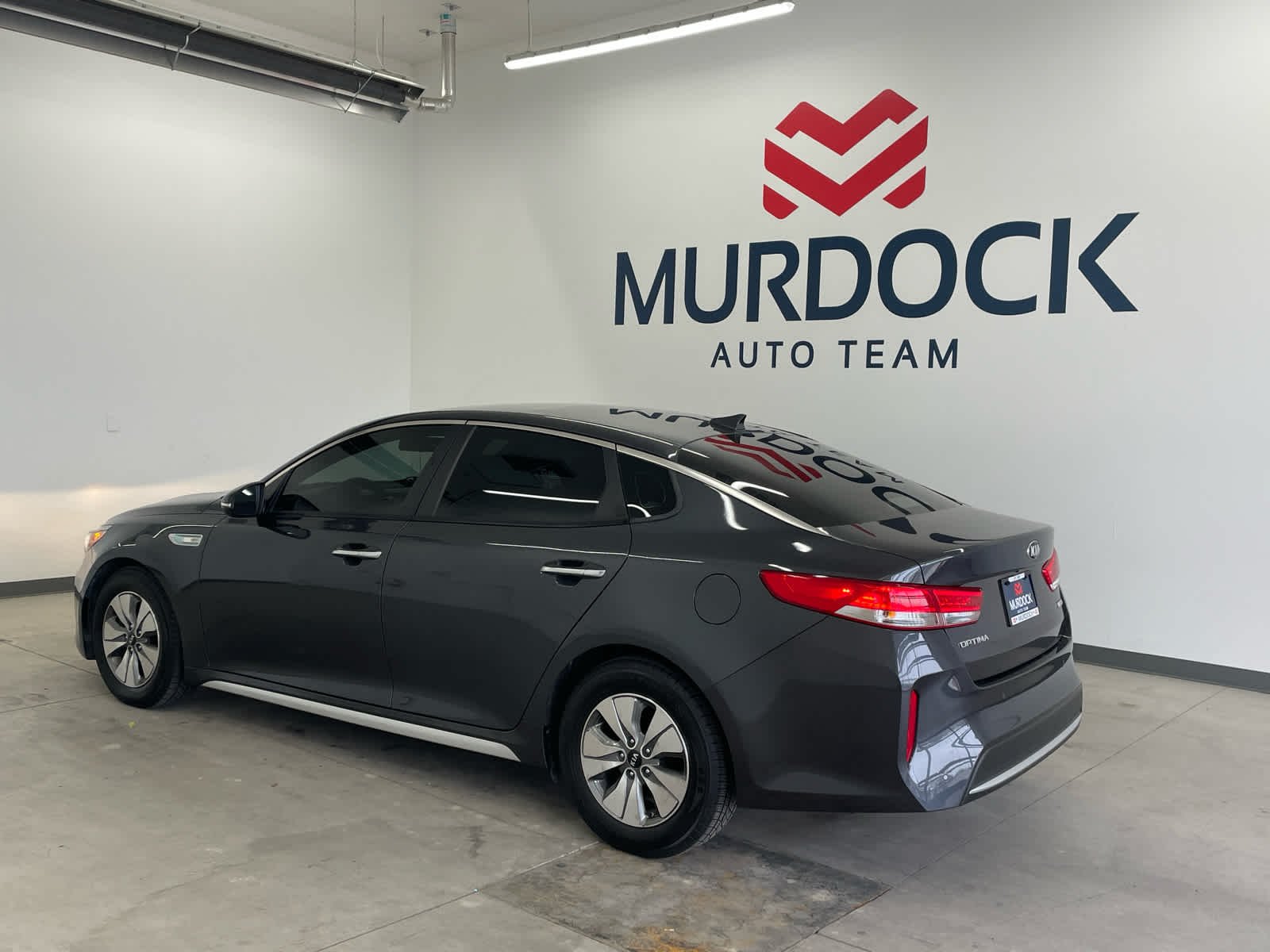 Used 2017 Kia Optima Premium Hybrid with VIN KNAGT4LE9H5019193 for sale in Logan, UT