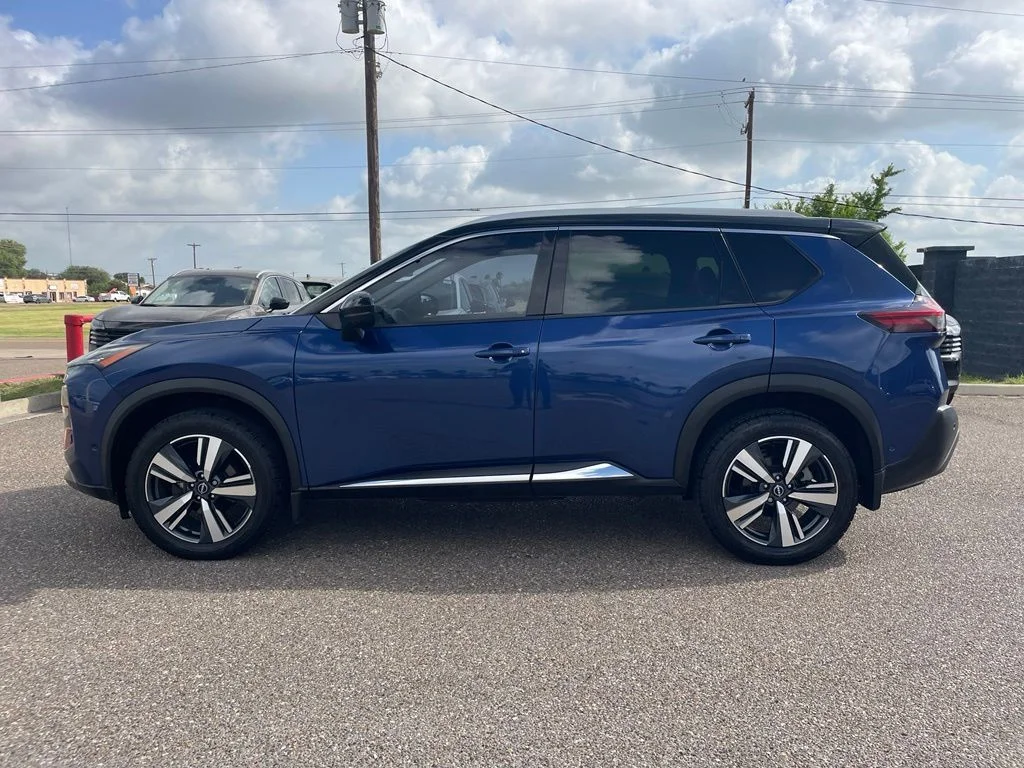 Certified Used 2023 Blue Nissan SL image 4