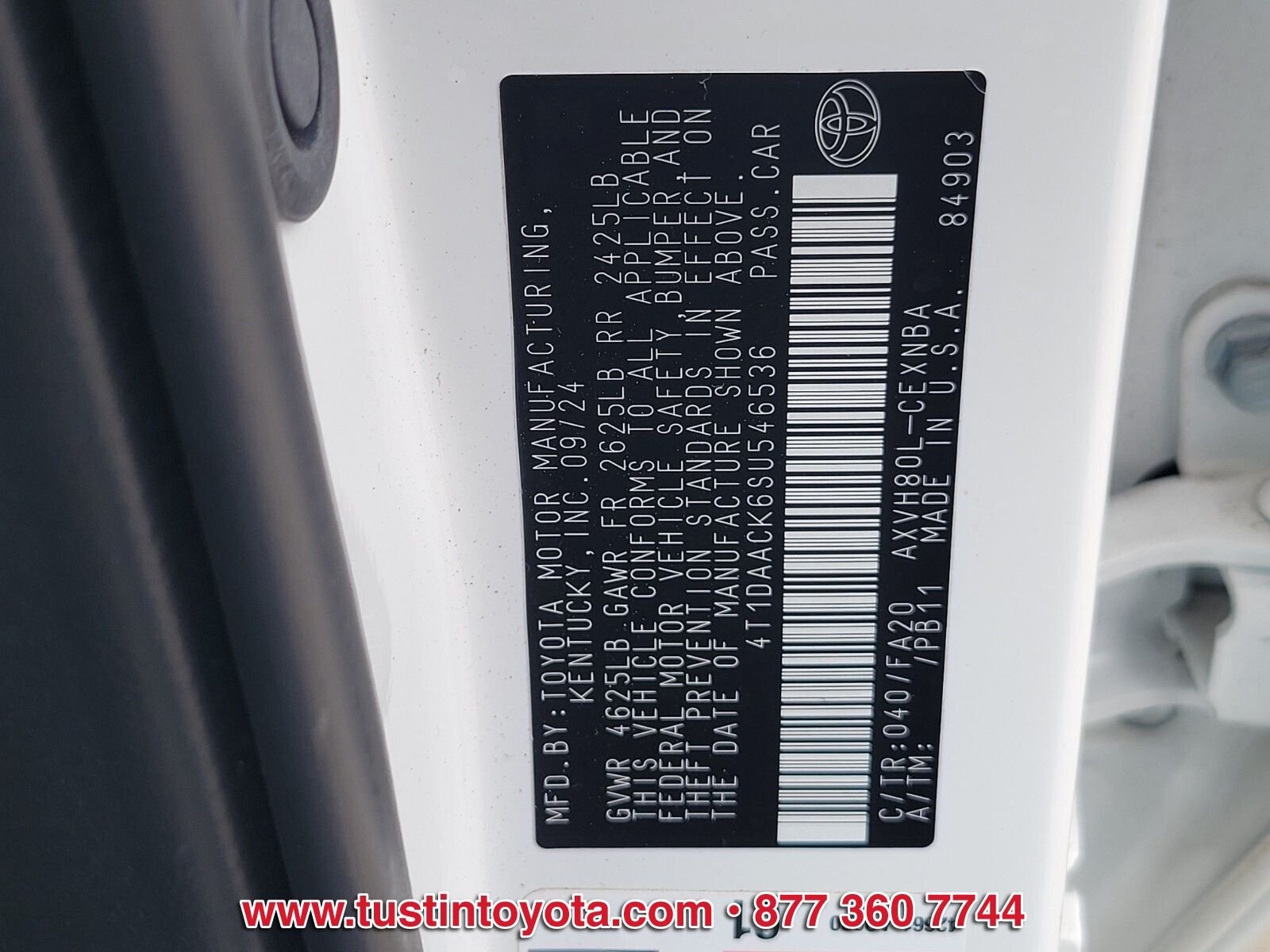 Certified Used 2025 White Toyota LE image 16