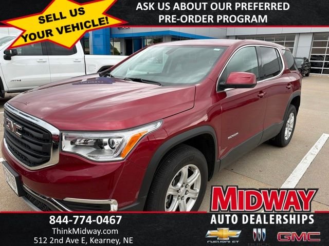 Certified Used 2019 Red GMC SLE-1 image 1