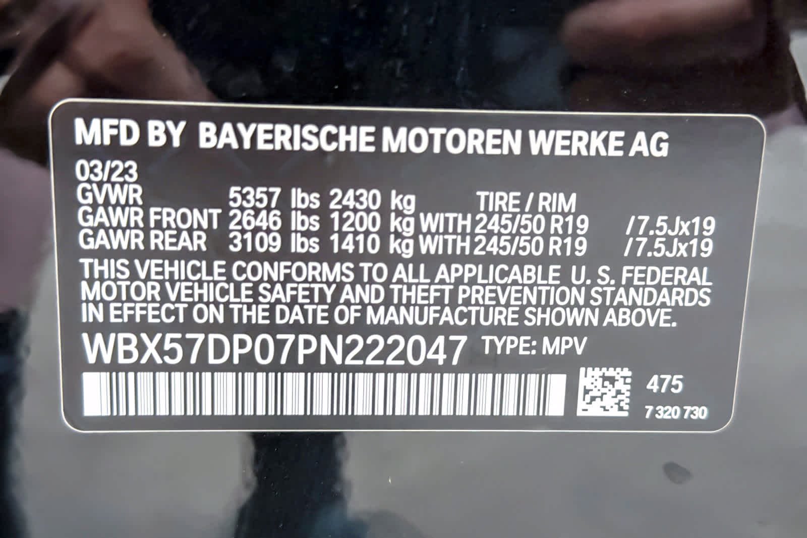 Used 2023 Black Sapphire Metallic BMW xDrive30i image 29