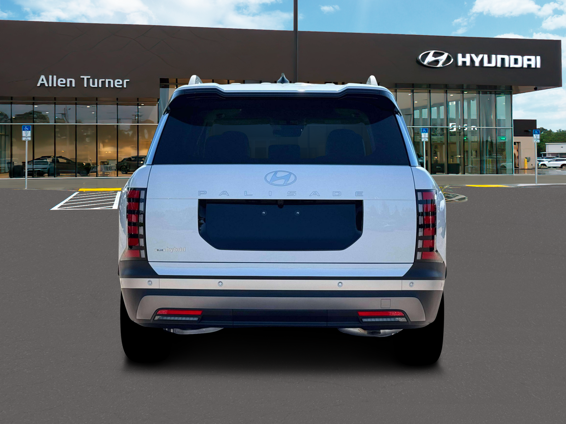 New 2026 Creamy White Pearl Hyundai Blue SEL Premium 8P image 6