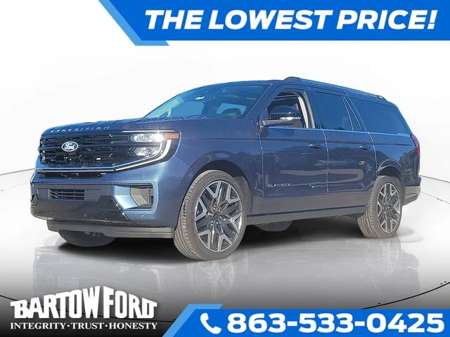 New 2027 Blue Metallic Ford Platinum image 1