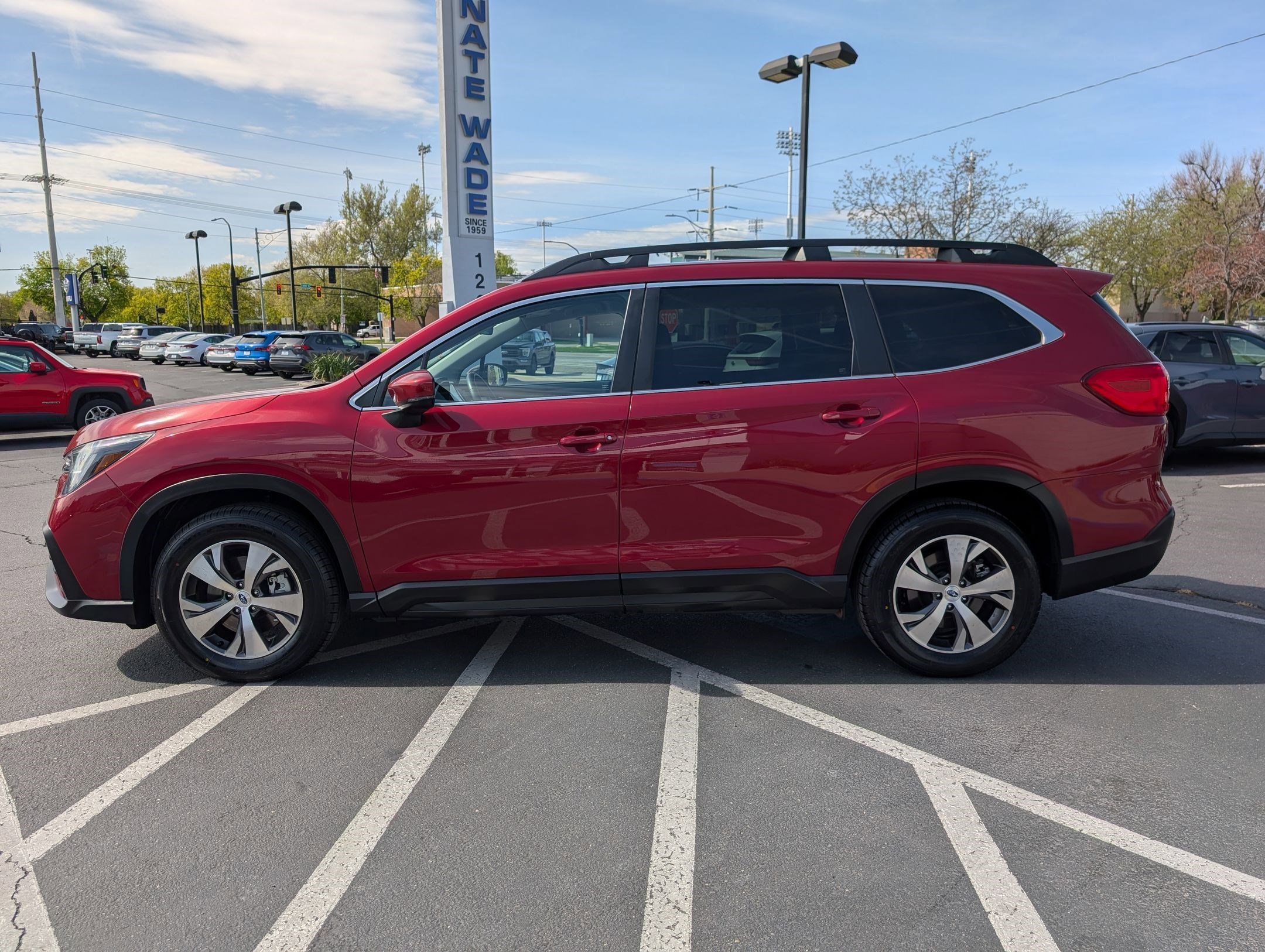 Certified Used 2025 Crimson Red Pearl Subaru Premium image 7