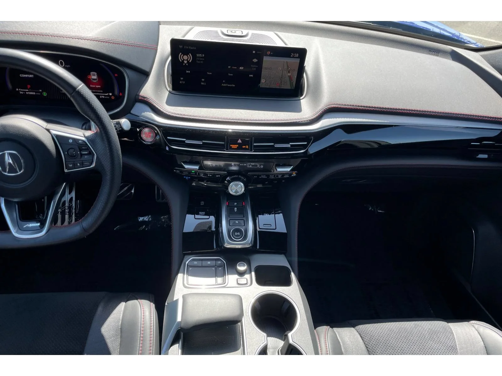 Used 2023 Apex Blue Pearl Acura SH-AWD with A-Spec Package image 69