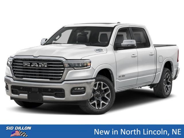 New 2027 Bright White Clearcoat RAM Laramie image 1