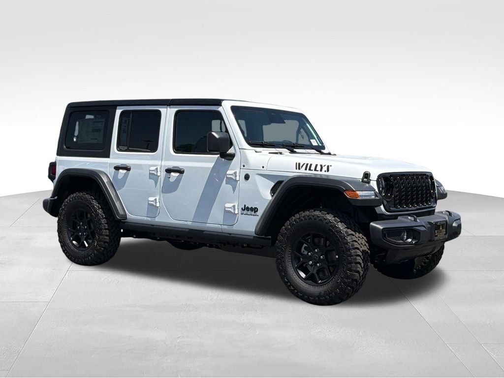 New 2026 Bright White Clear-Coat Exterior Paint Jeep Willys image 7