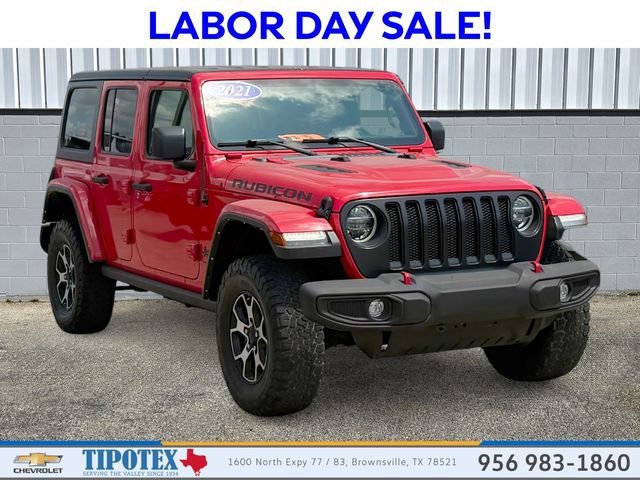 Pre-Owned 2021 Jeep Wrangler Unlimited Rubicon