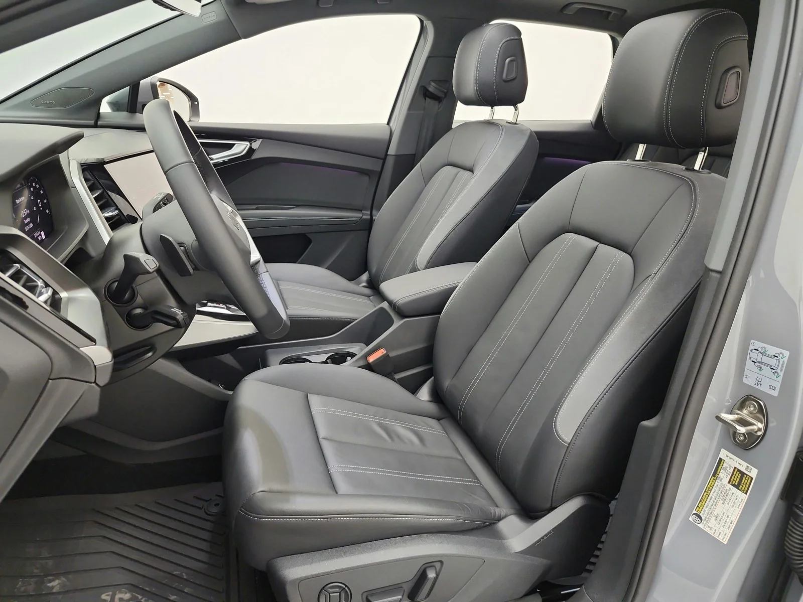 Used 2024 Pebble Gray Audi Premium Plus image 13