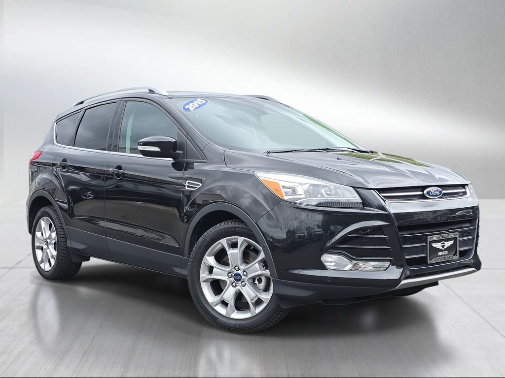 Used 2015 Tuxedo Black Ford Titanium image 1
