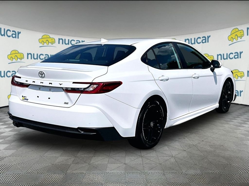 Used 2025 White Toyota SE image 6