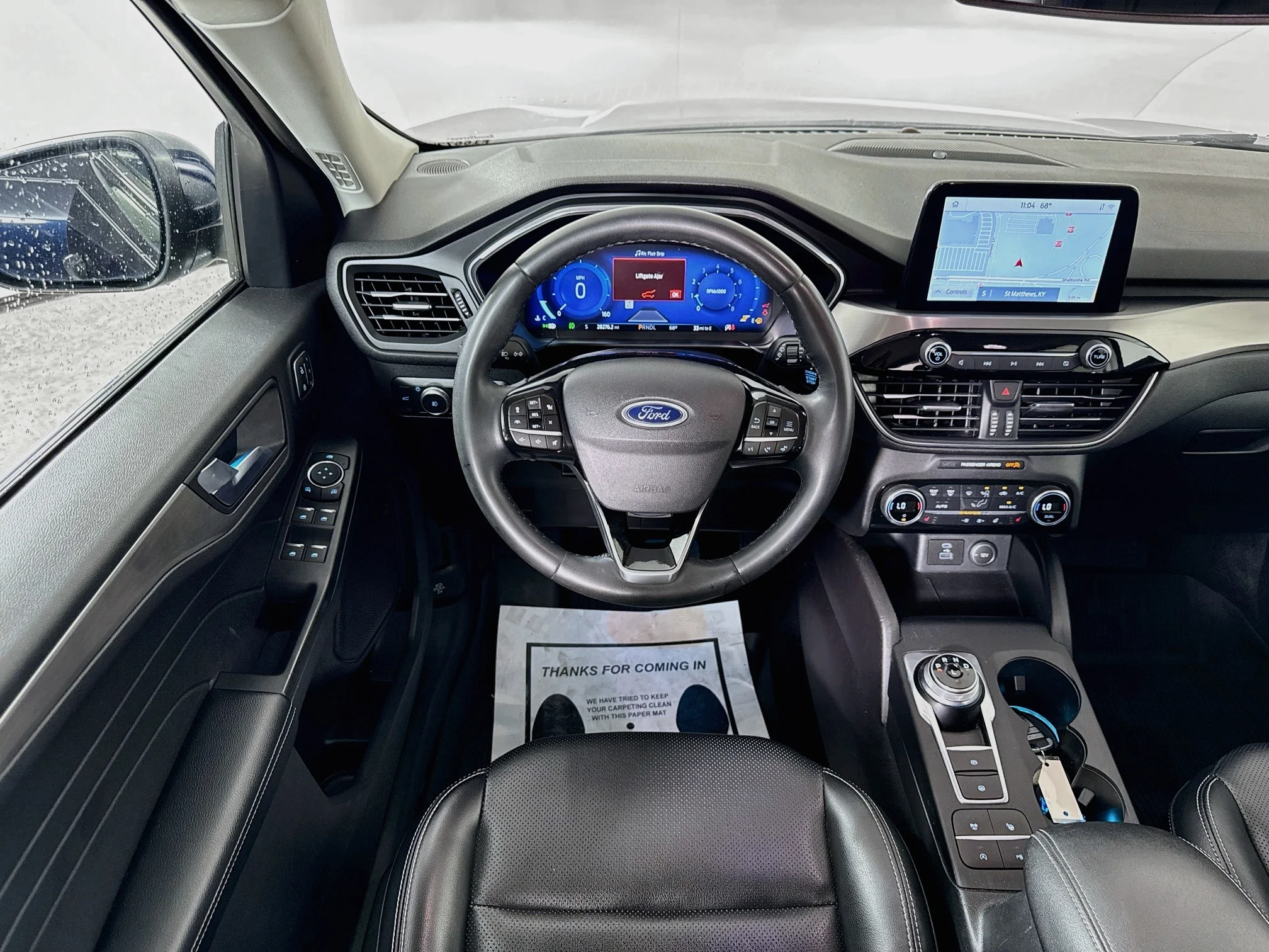 Used 2021 Antimatter Blue Metallic Ford Titanium image 3