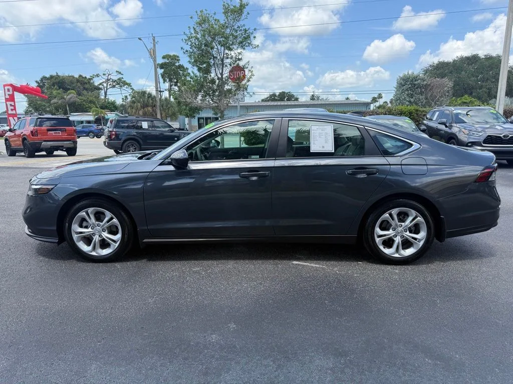 Used 2025 Meteorite Gray Metallic Honda LX image 2