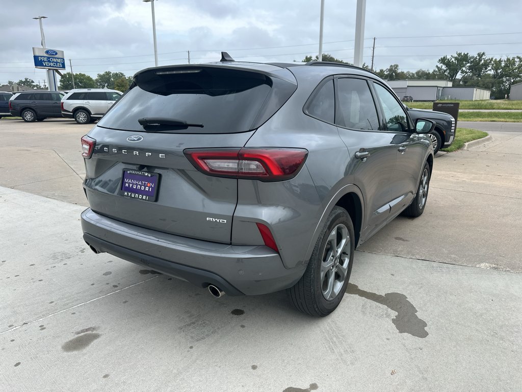 Used 2023 Carbonized Gray Metallic Ford ST Line image 10