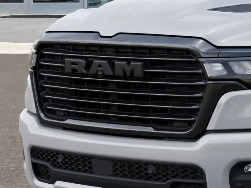 New 2026 Ivory White Tri-Coat Pearl-Coat Exterior Paint RAM Laramie image 11