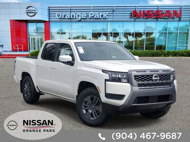 New 2026 Glacier White Nissan Crew Cab SV image 1