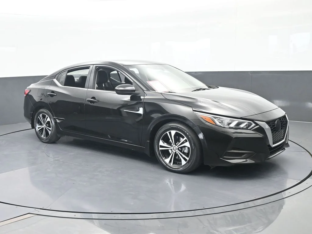 Used 2022 Super Black Nissan SV image 8
