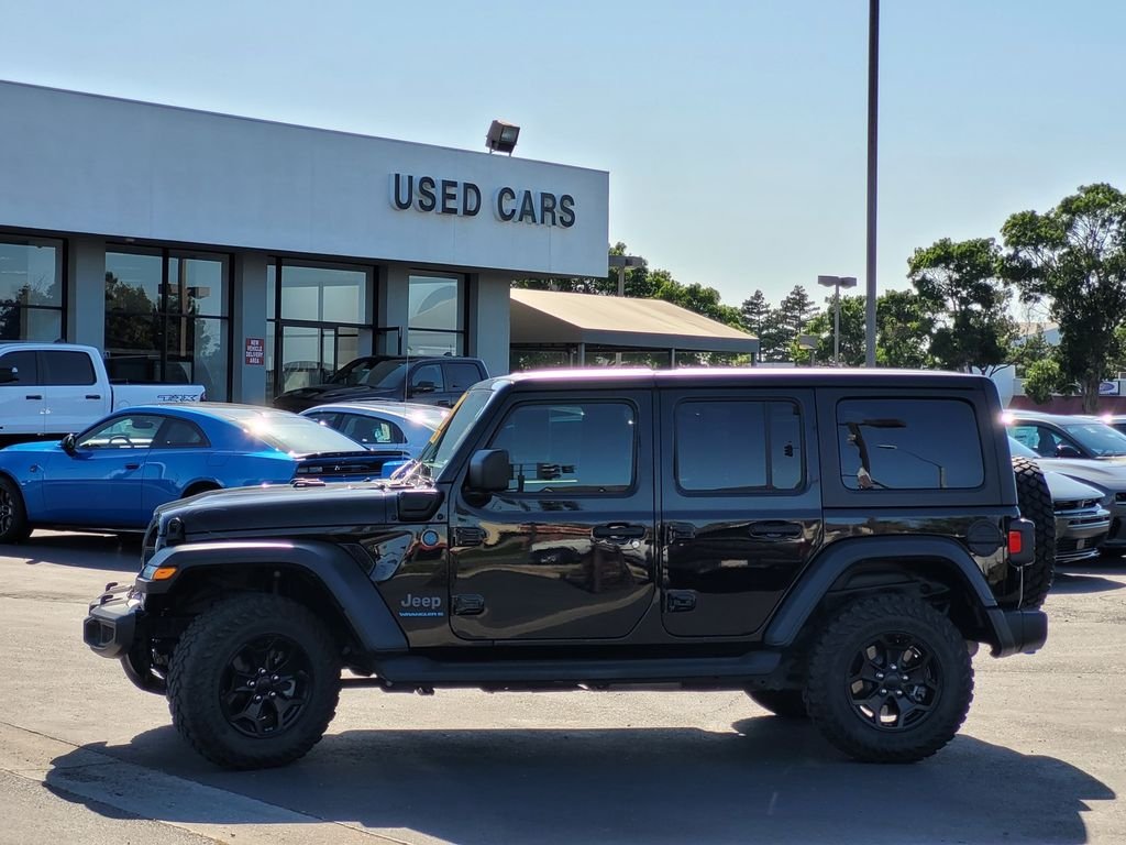 Used 2023 Black Jeep Willys 4xe image 7
