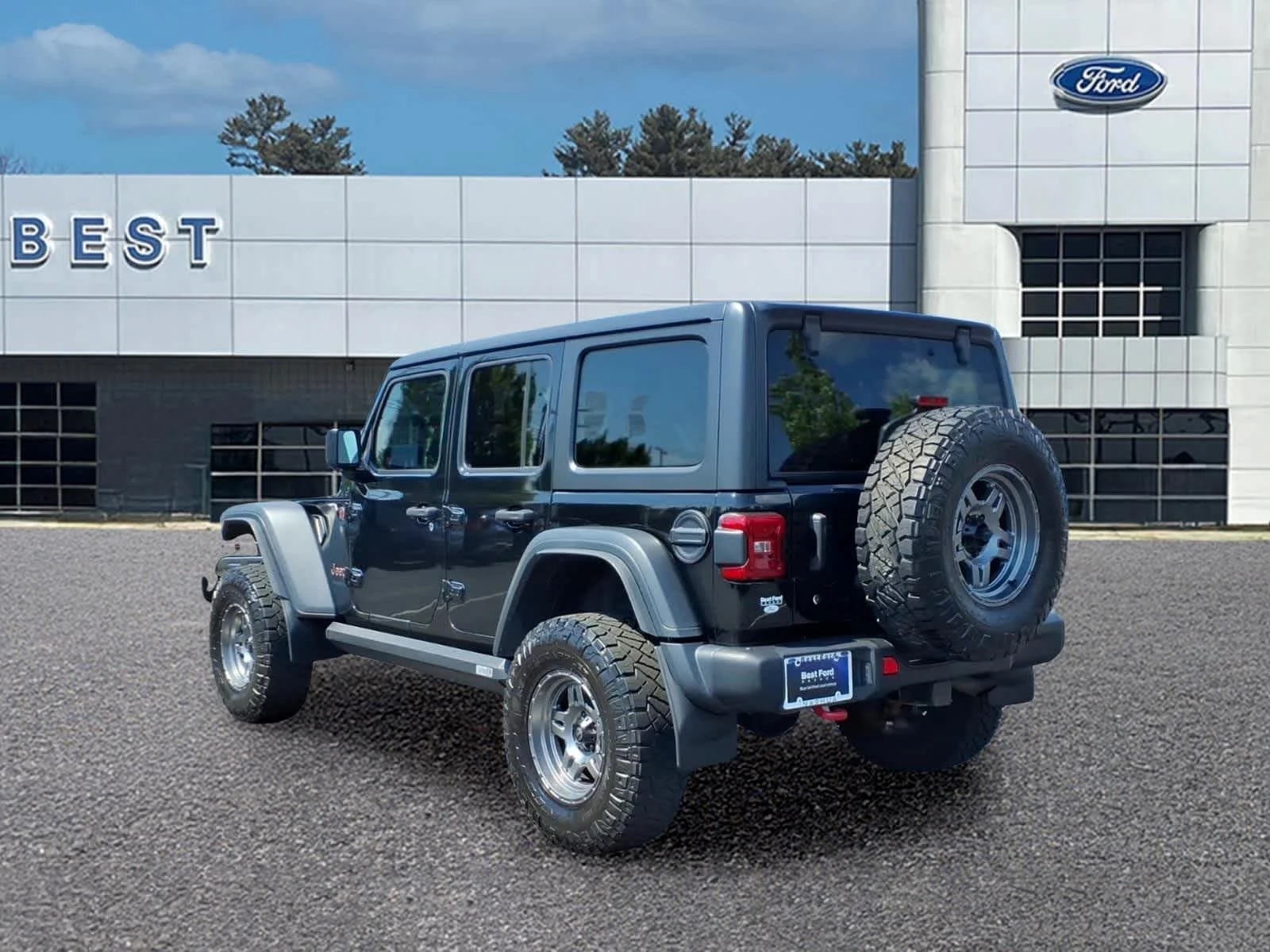 Used 2019 Black Clearcoat Jeep Rubicon image 4