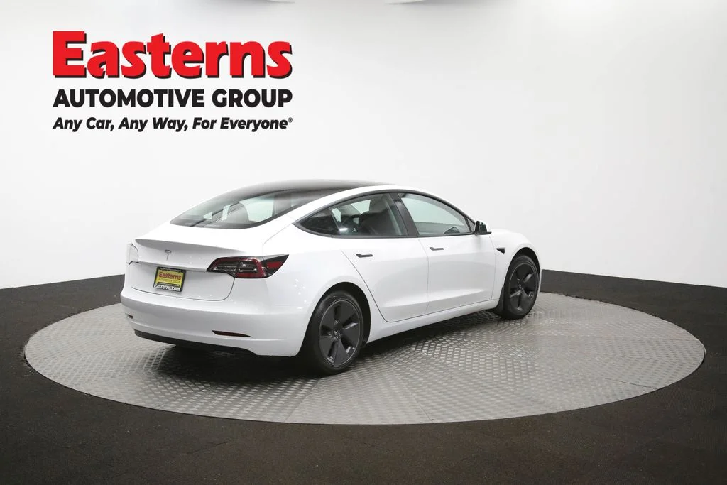 Used 2021 White Tesla Standard Range Plus image 35