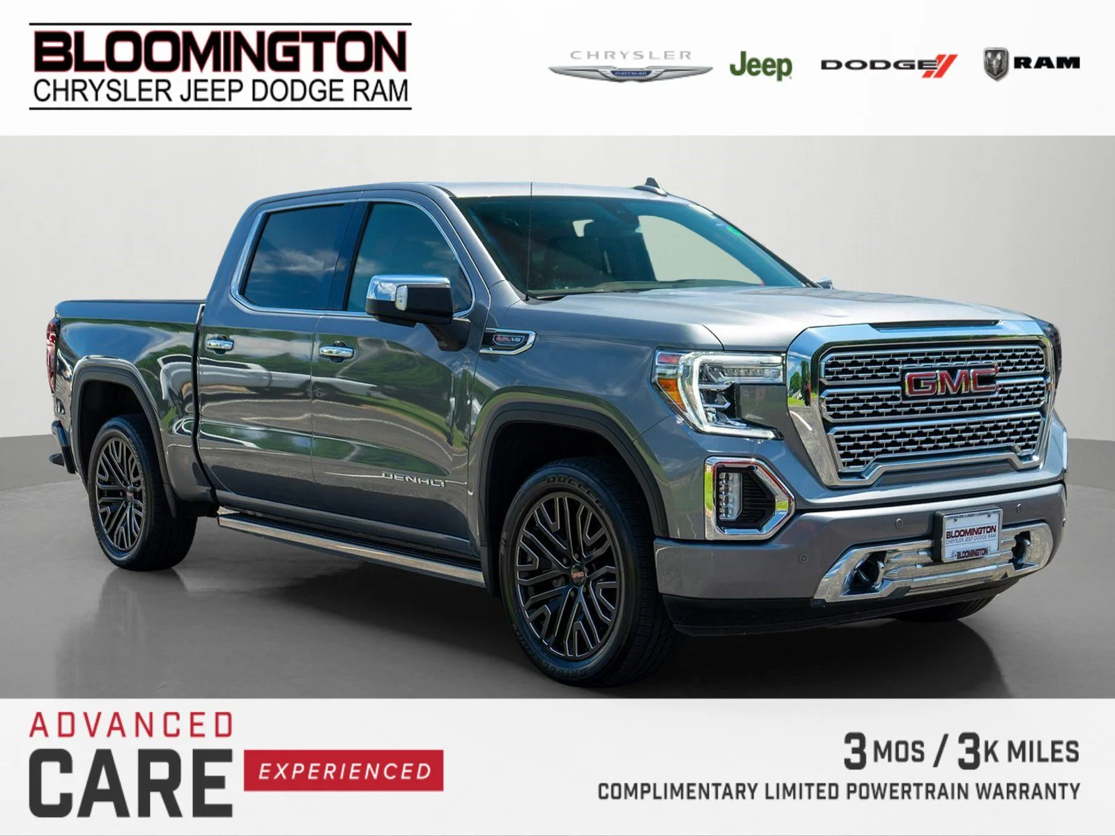 Used 2022 Satin Steel Metallic GMC Denali image 1