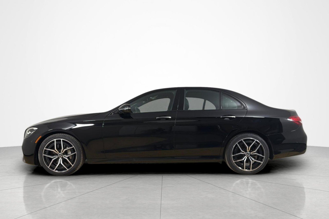 Certified Used 2023 Black Mercedes-Benz E 350 image 2