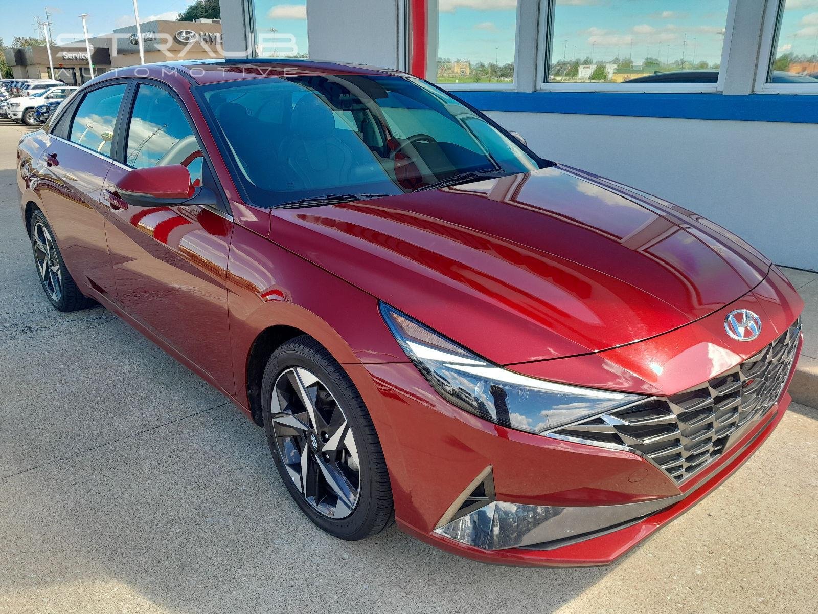 Certified Used 2023 Ultimate Red Hyundai Limited image 3