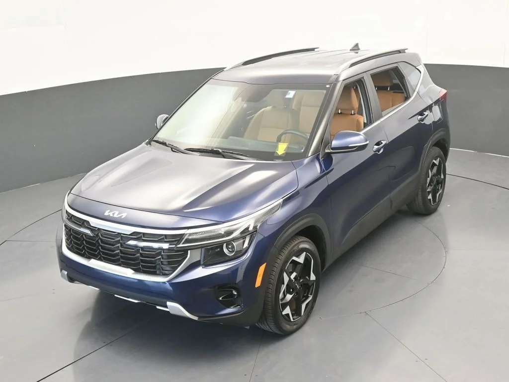 Used 2024 Dark Ocean Blue Kia EX image 44