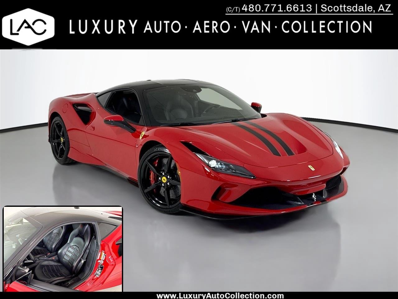 Used 2021 Rosso Corsa Ferrari Base image 1