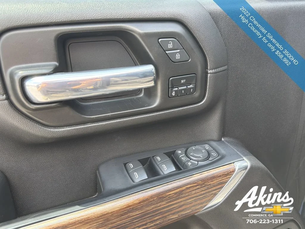 Used 2022 Black Chevrolet High Country DRW image 19
