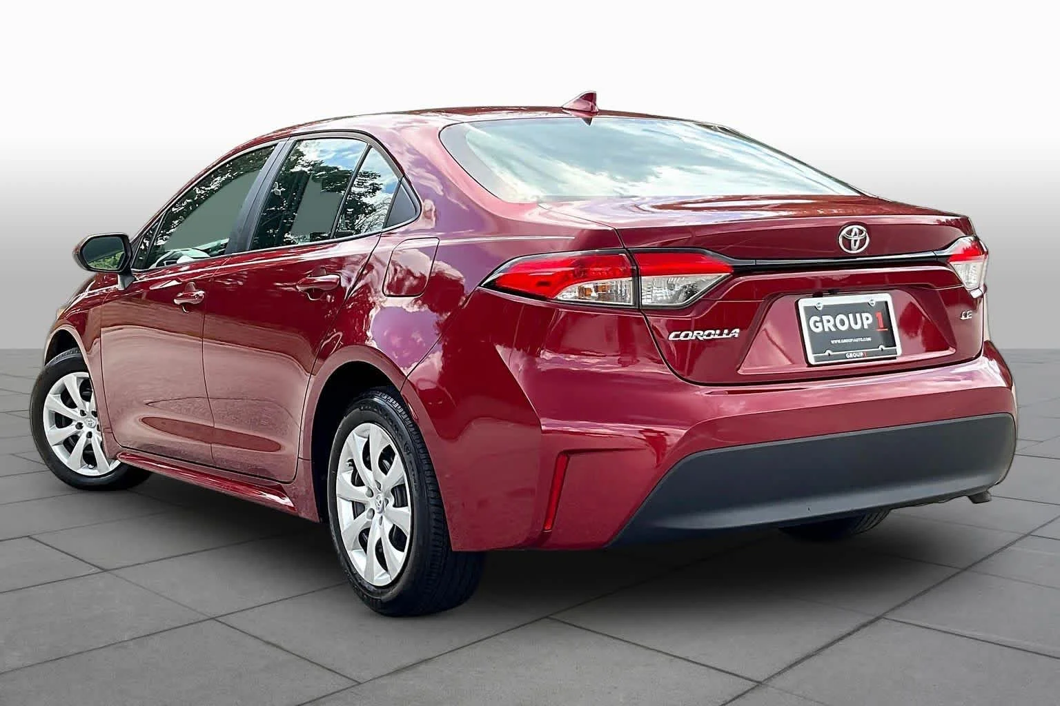 Used 2023 Ruby Flare Pearl Toyota LE image 12