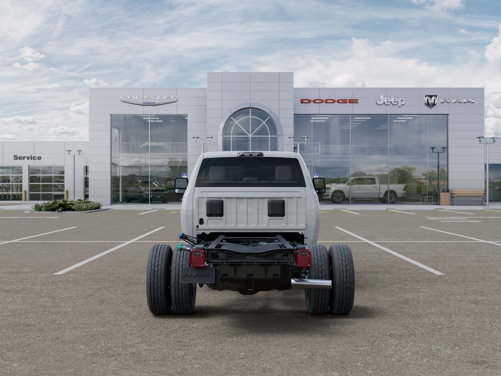 New 2026 Bright White Clear-Coat Exterior Paint RAM Tradesman image 8