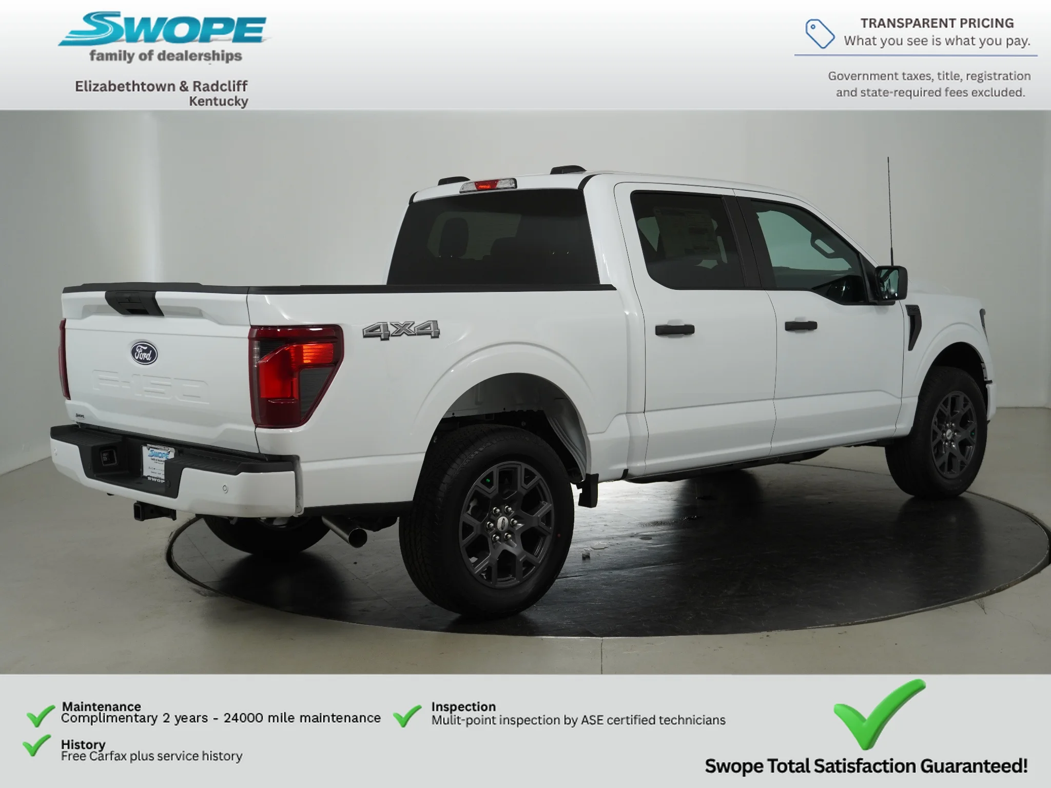 New 2026 Oxford White Ford STX® image 3