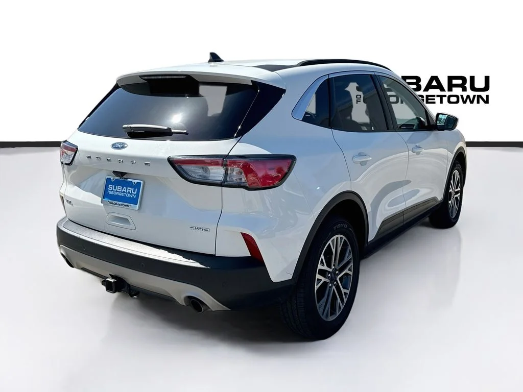 Used 2021 White Ford SEL image 8
