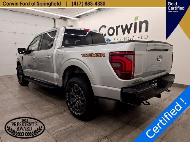 Certified Used 2025 Iconic Silver Metallic Ford Tremor image 4