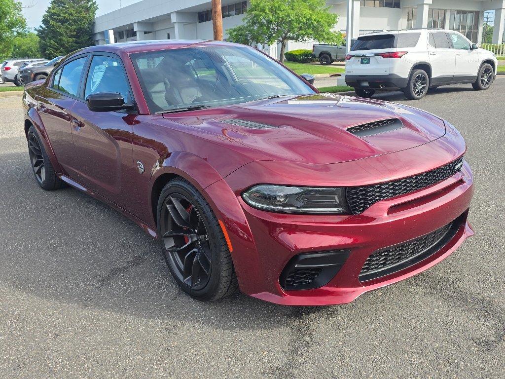 Used 2023 Octane Red Pearl Coat Dodge SRT Hellcat Widebody image 8