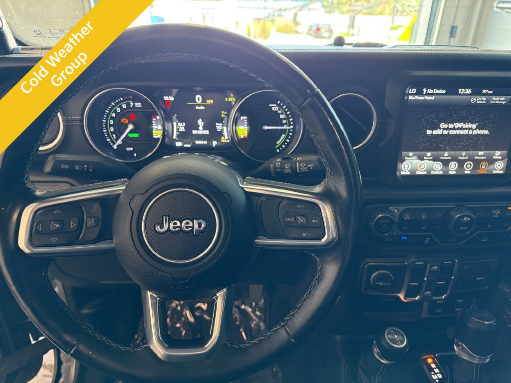 Used 2022 Gray Jeep Unlimited Sahara 4xe image 10
