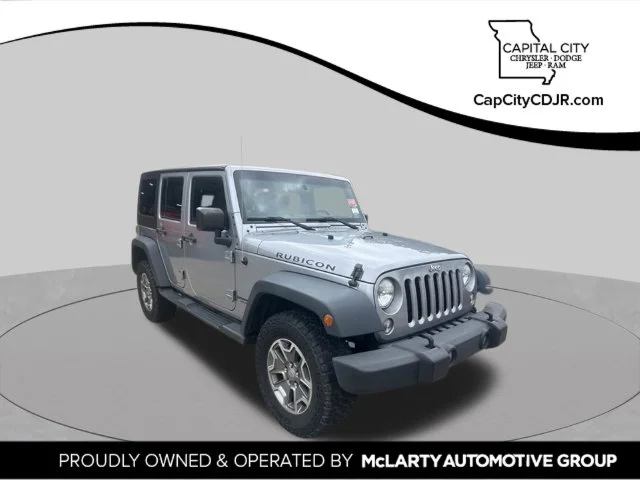 Used 2014 Gray Jeep Unlimited Rubicon image 1