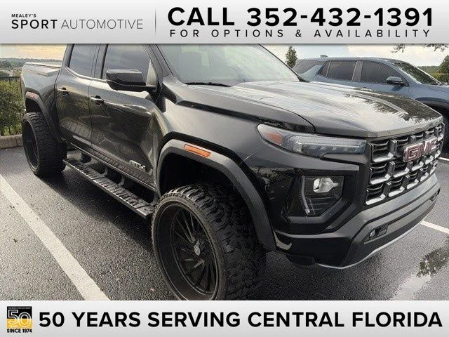 Used 2023 Black GMC AT4 image 1