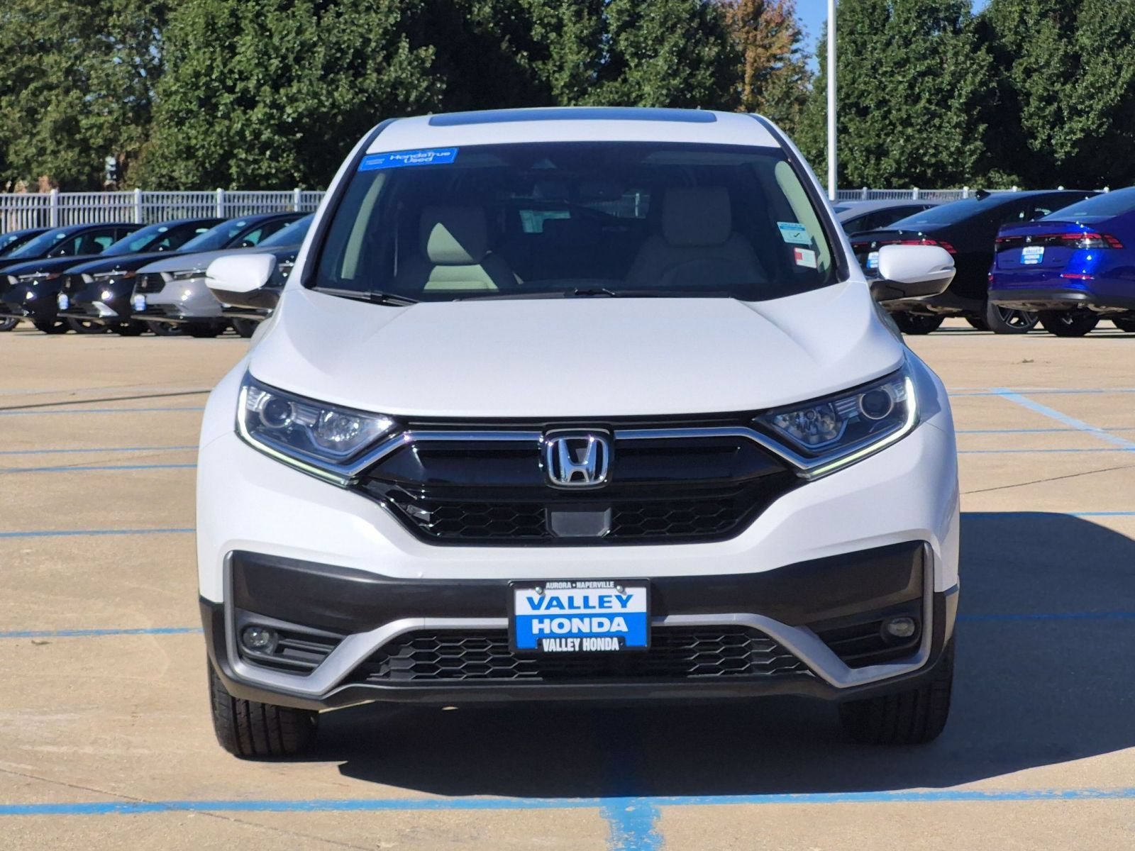 Certified Used 2020 White Honda EX-L image 3