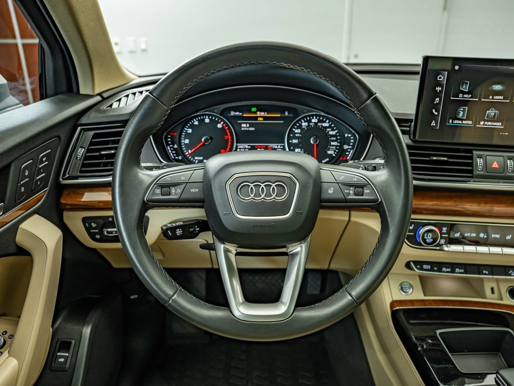 Used 2023 Glacier White Metallic Audi 45 S line Premium image 24