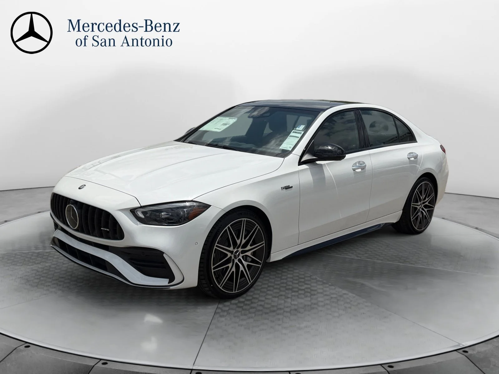 New 2026 White Mercedes-Benz AMG® C 43 image 3