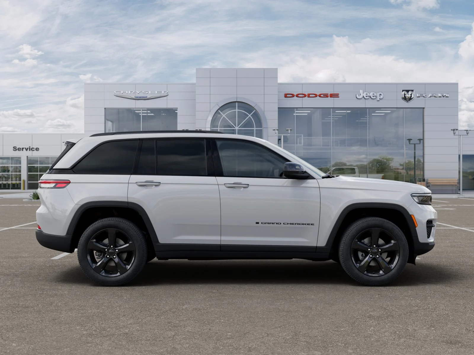 New 2025 Bright White Clear-Coat Exterior Paint Jeep Altitude image 41