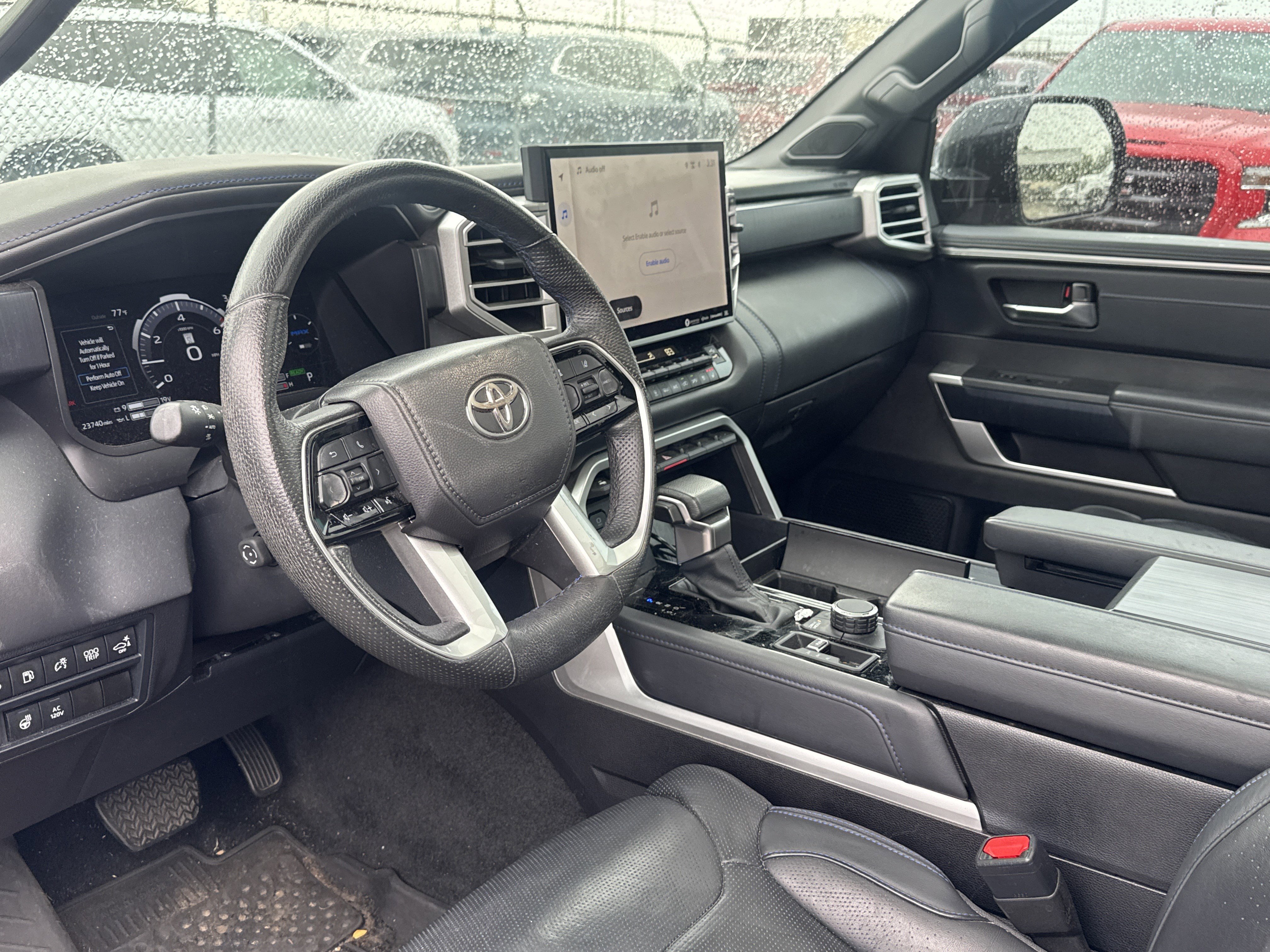 Used 2024 Midnight Black Metallic Toyota Platinum image 4