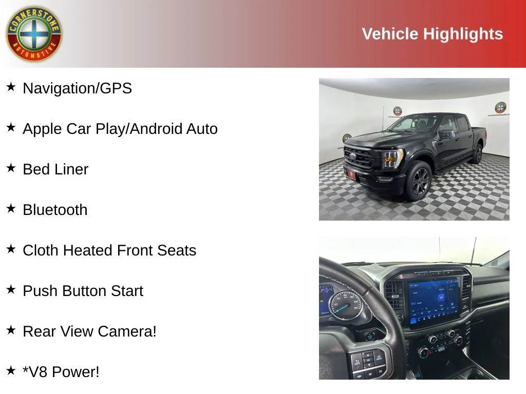Used 2023 Ford F-150 XLT with VIN 1FTFW1E51PKF25179 for sale in Elk River, Minnesota